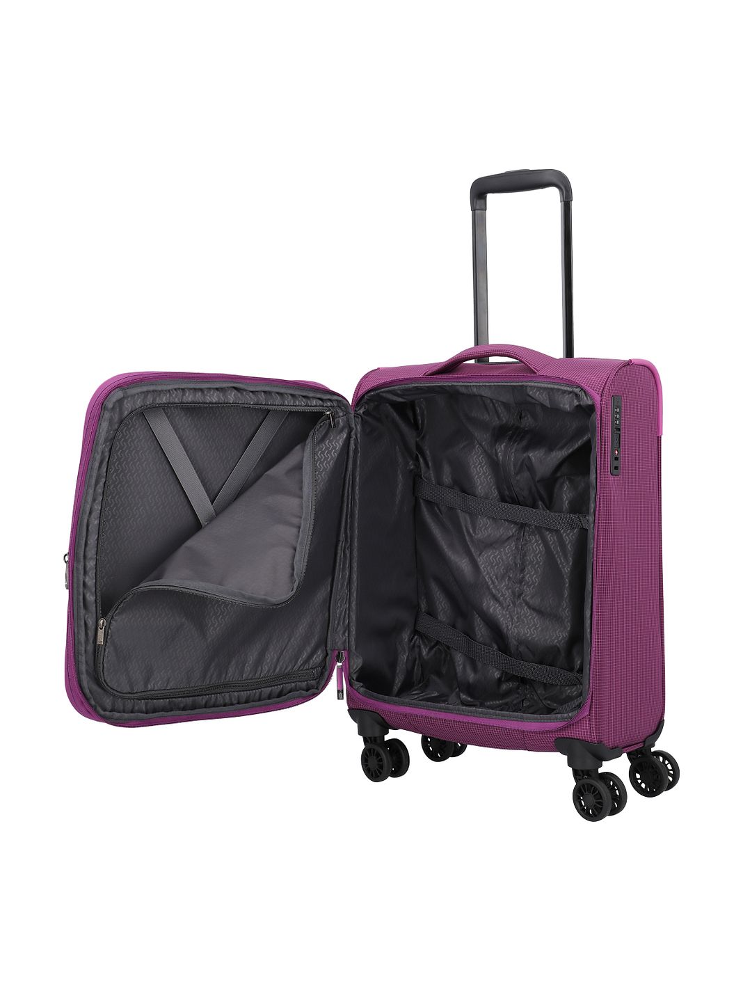 Travelite Corsiica 4-hjulig Kabinväska S 55 cm med expansionsveck Travelite Corsiica 4-hjulig Kabinväska S 55 cm med expansionsveck
