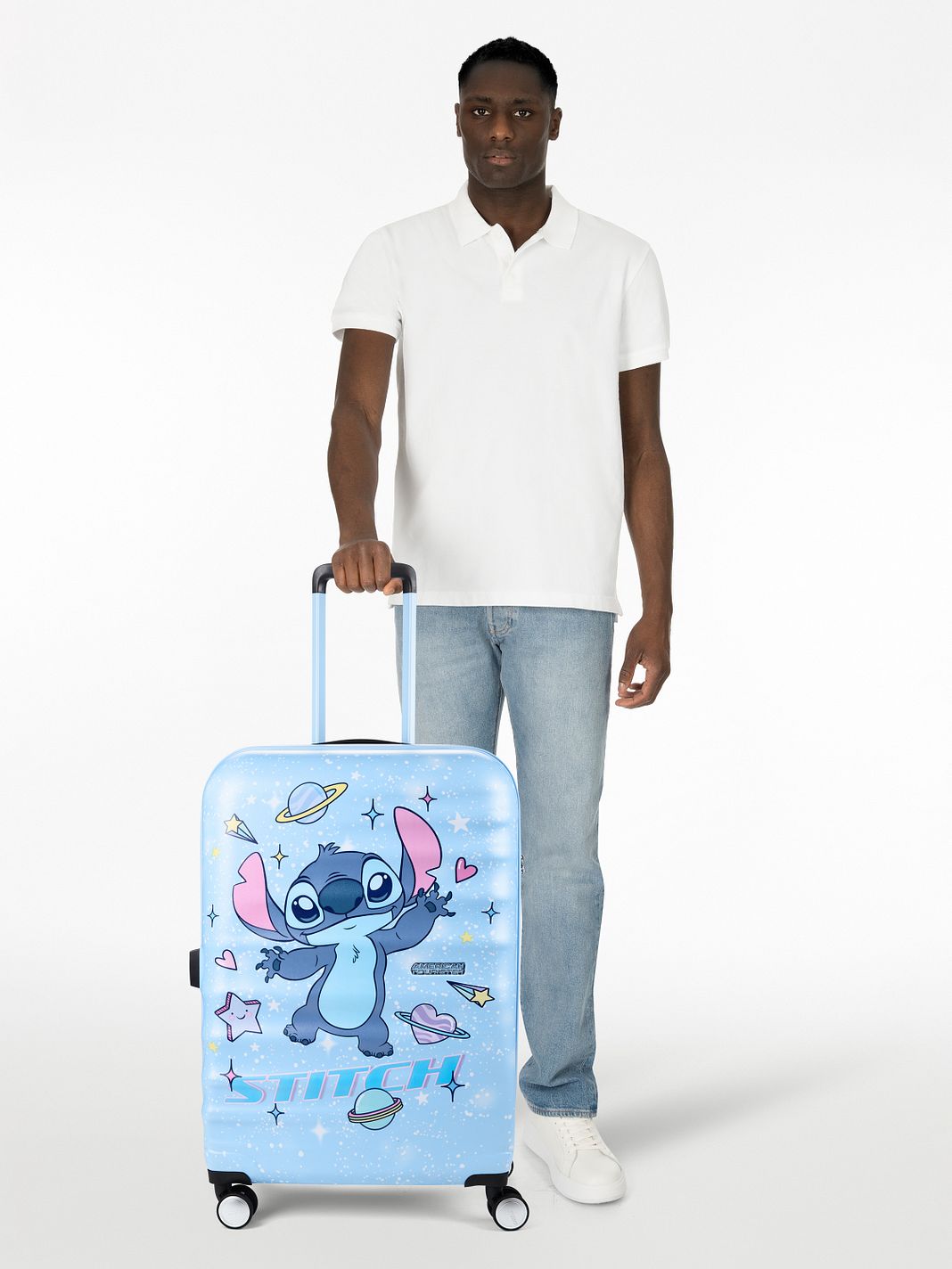 American Tourister Wavebreaker Disney 4 ruote Carrello 67 cm
