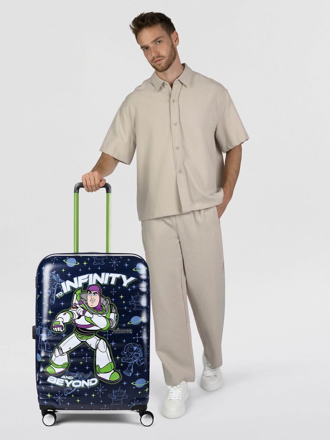 American Tourister Wavebreaker Disney 4 ruote Carrello 67 cm