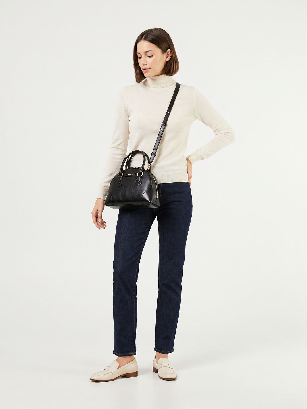 The Bridge Magda Borsa a spalla Vera Pelle 29 cm The Bridge Magda Borsa a spalla Vera Pelle 29 cm