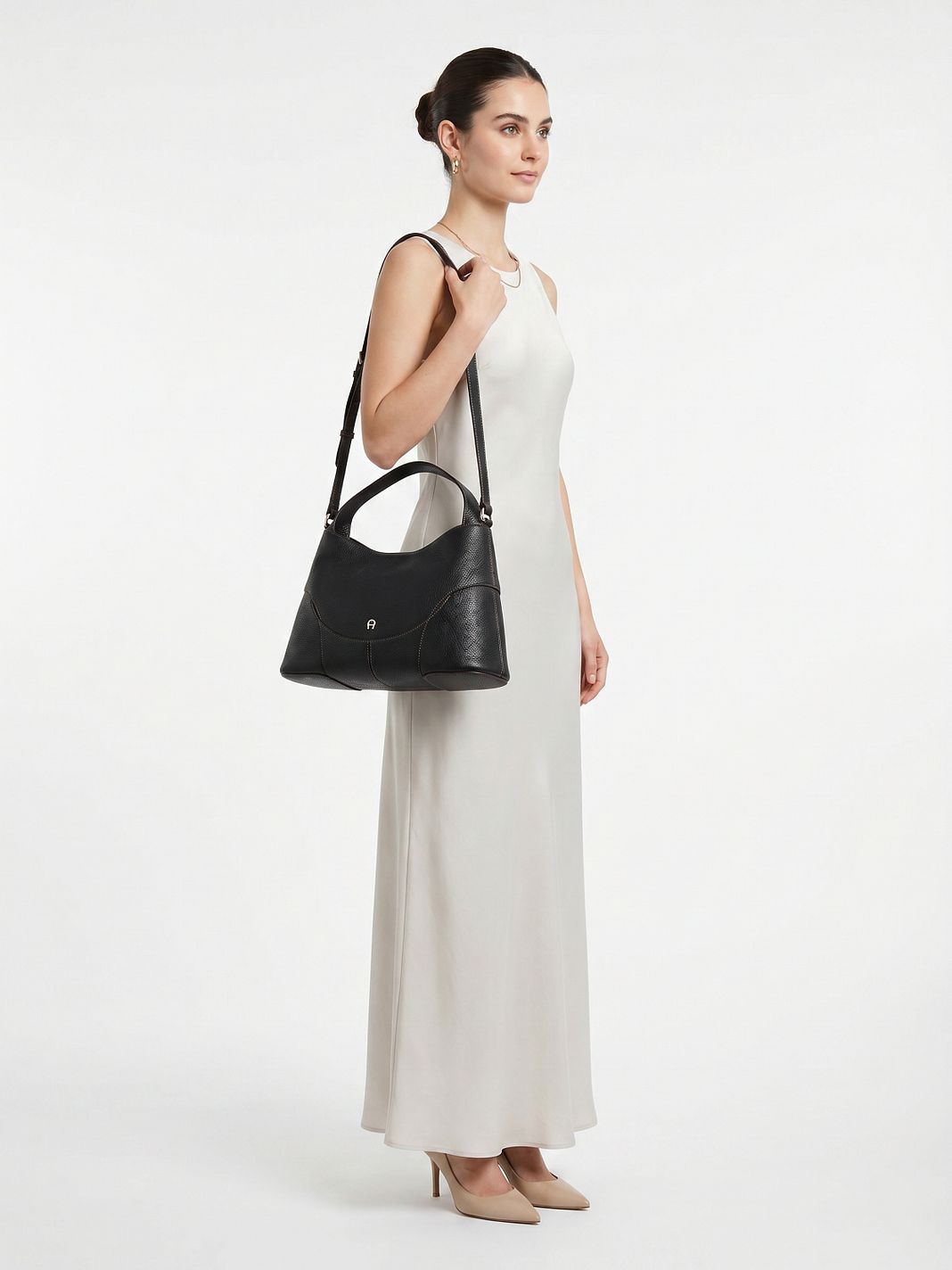 AIGNER Hazel Bolso Piel natural 30 cm