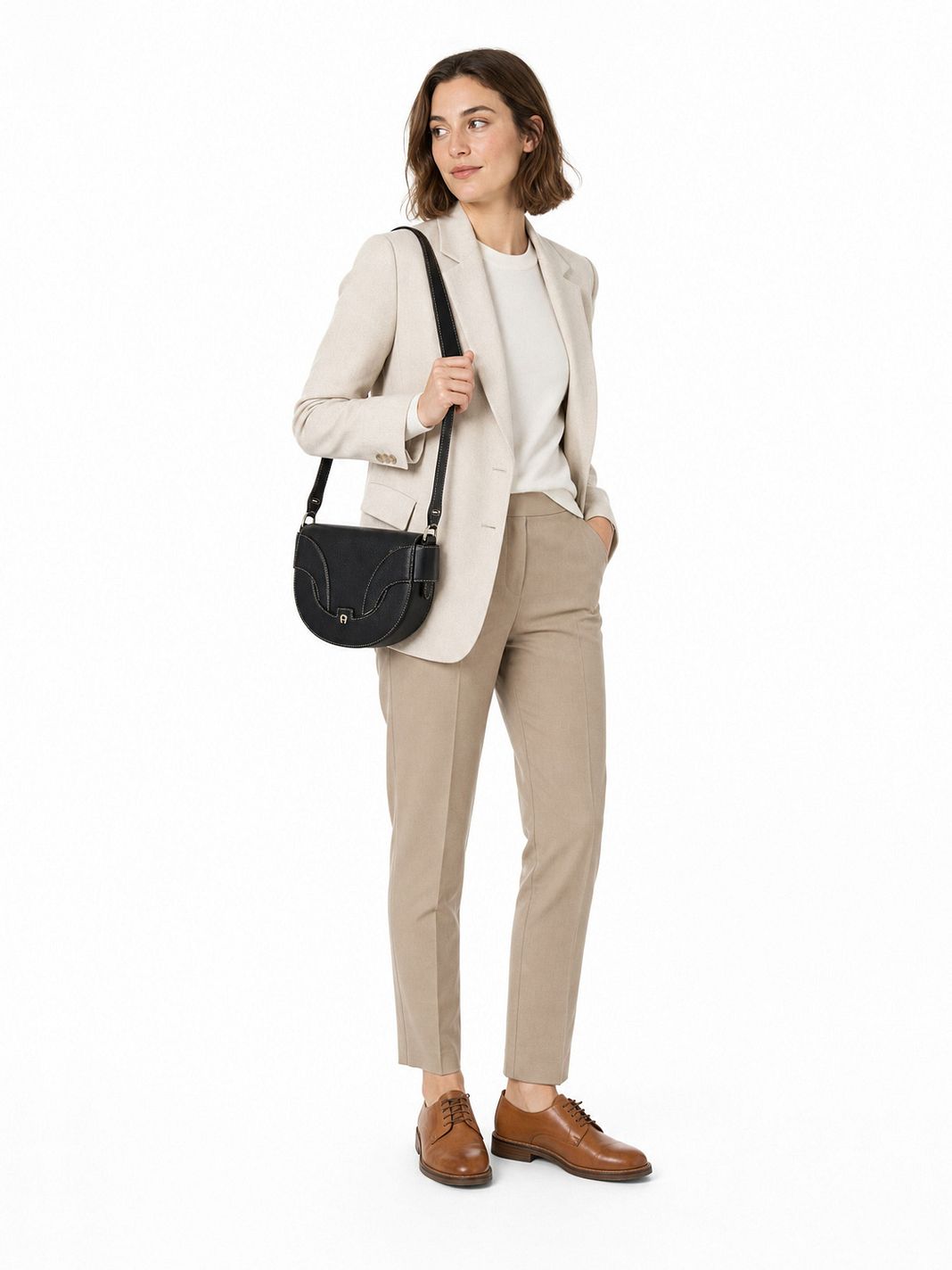 AIGNER Sellina Borsa a spalla Vera Pelle 25.5 cm AIGNER Sellina Borsa a spalla Vera Pelle 25.5 cm