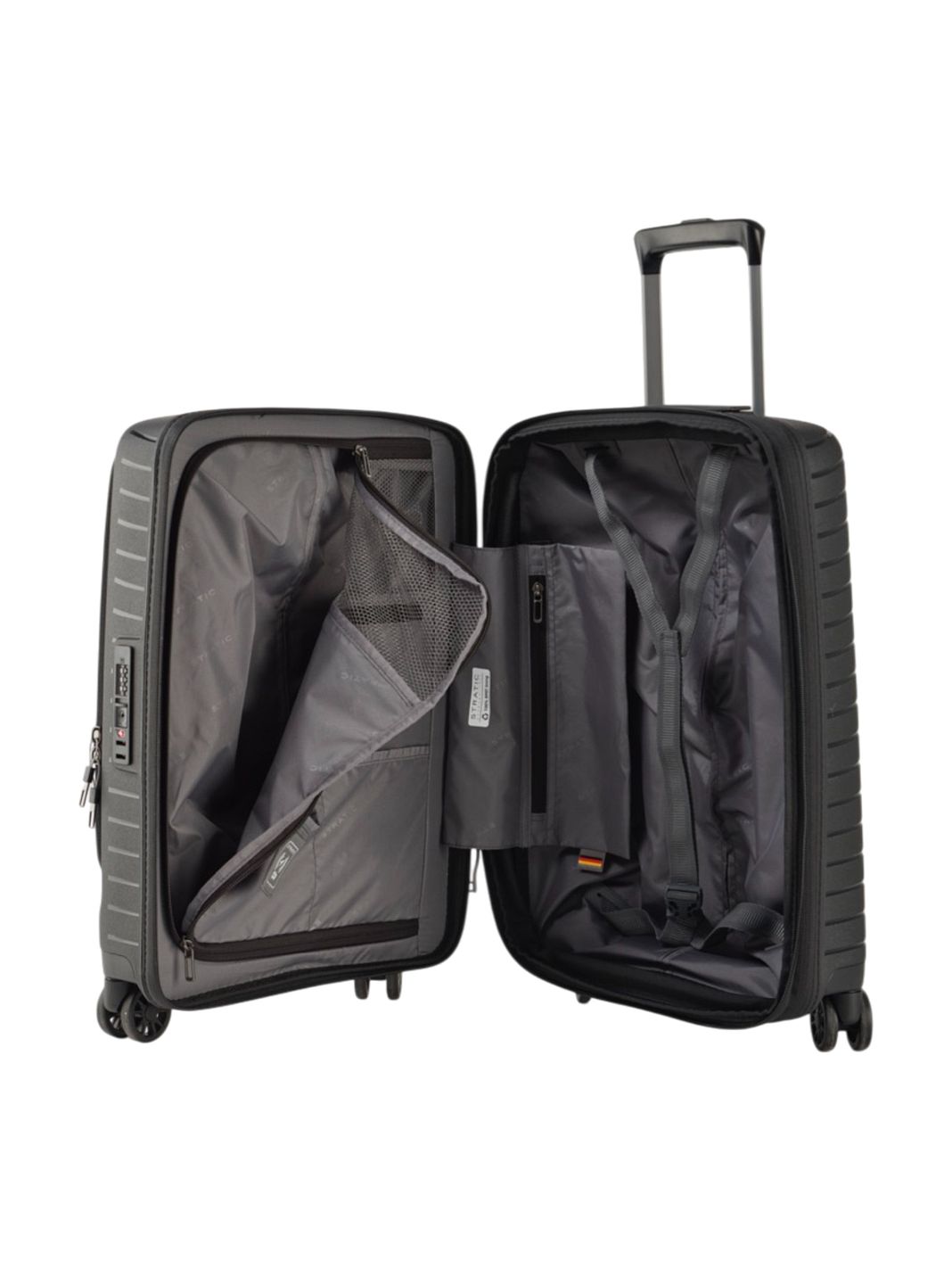 Stratic Novium 4-hjulig Kabinväska S 55 cm Laptopfack med expansionsveck Stratic Novium 4-hjulig Kabinväska S 55 cm Laptopfack med expansionsveck