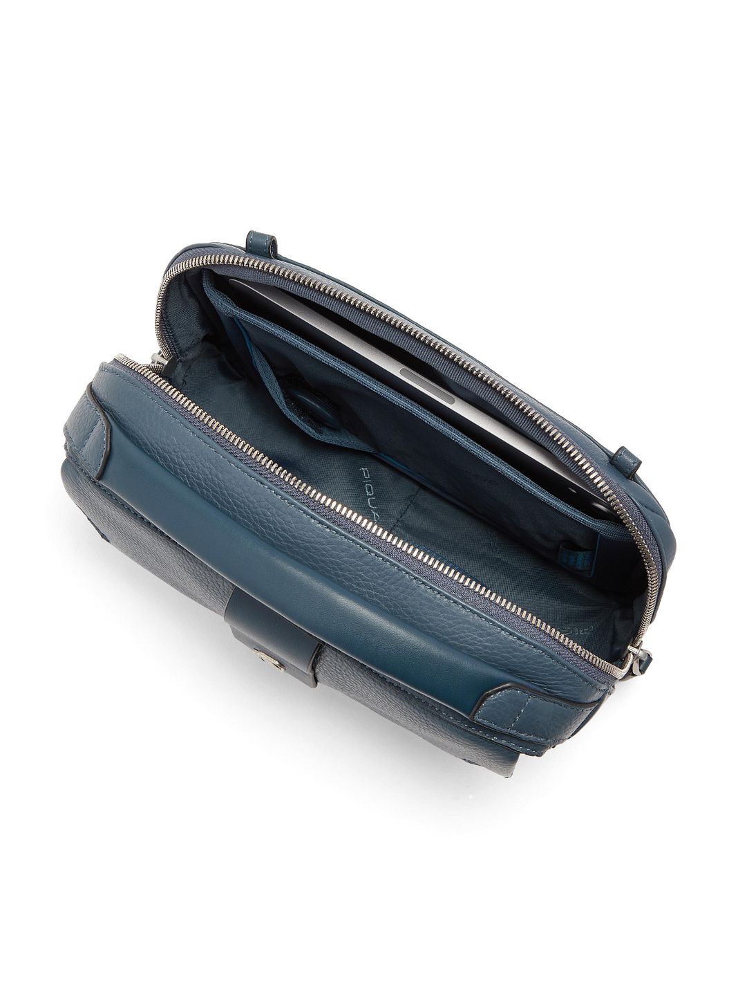 Piquadro Tebe Borsa a tracolla Vera Pelle 24 cm Piquadro Tebe Borsa a tracolla Vera Pelle 24 cm