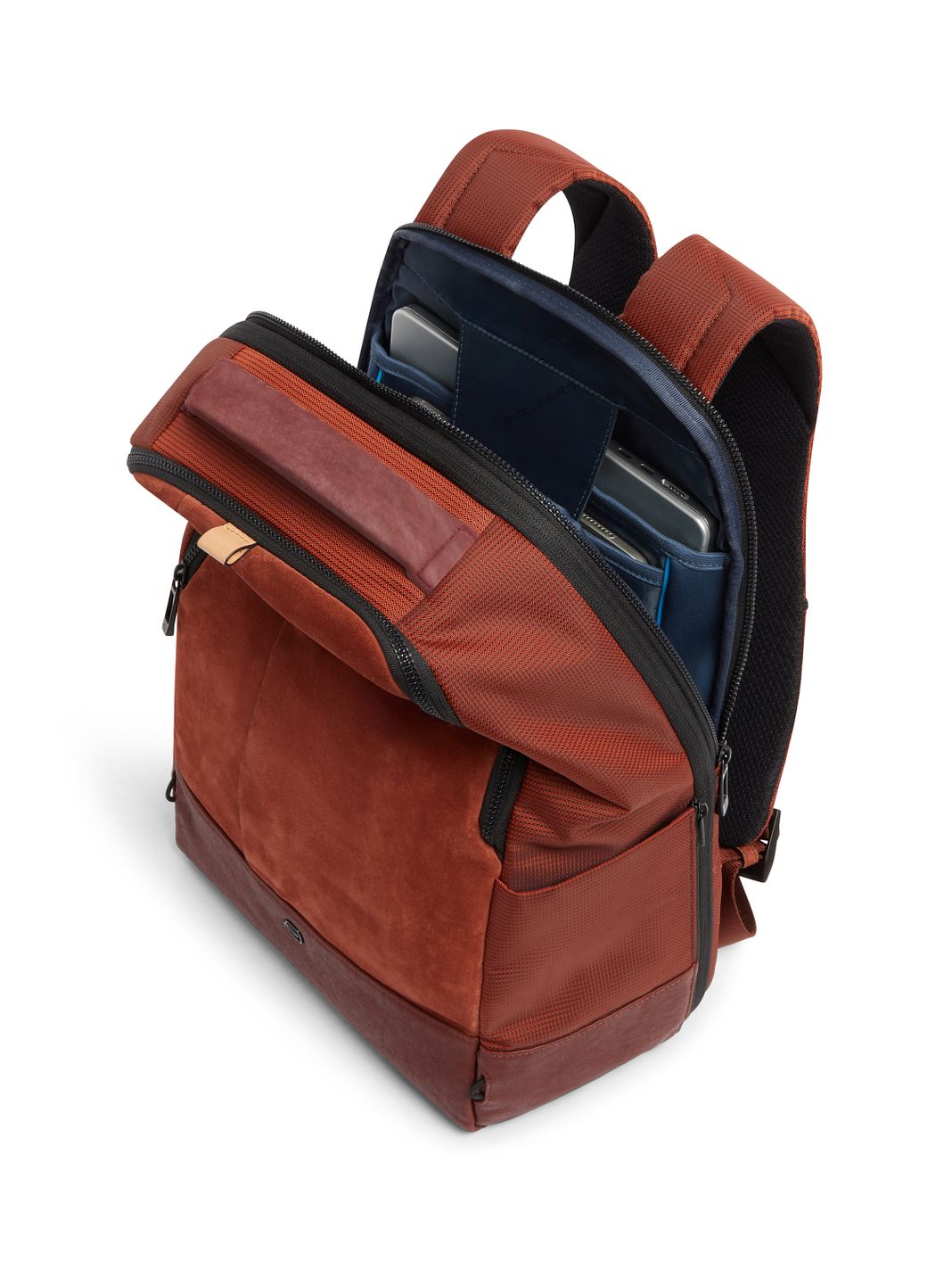 Piquadro Sync Daypack RFID-beskyttelse Læder 47 cm Laptoprum Piquadro Sync Daypack RFID-beskyttelse Læder 47 cm Laptoprum
