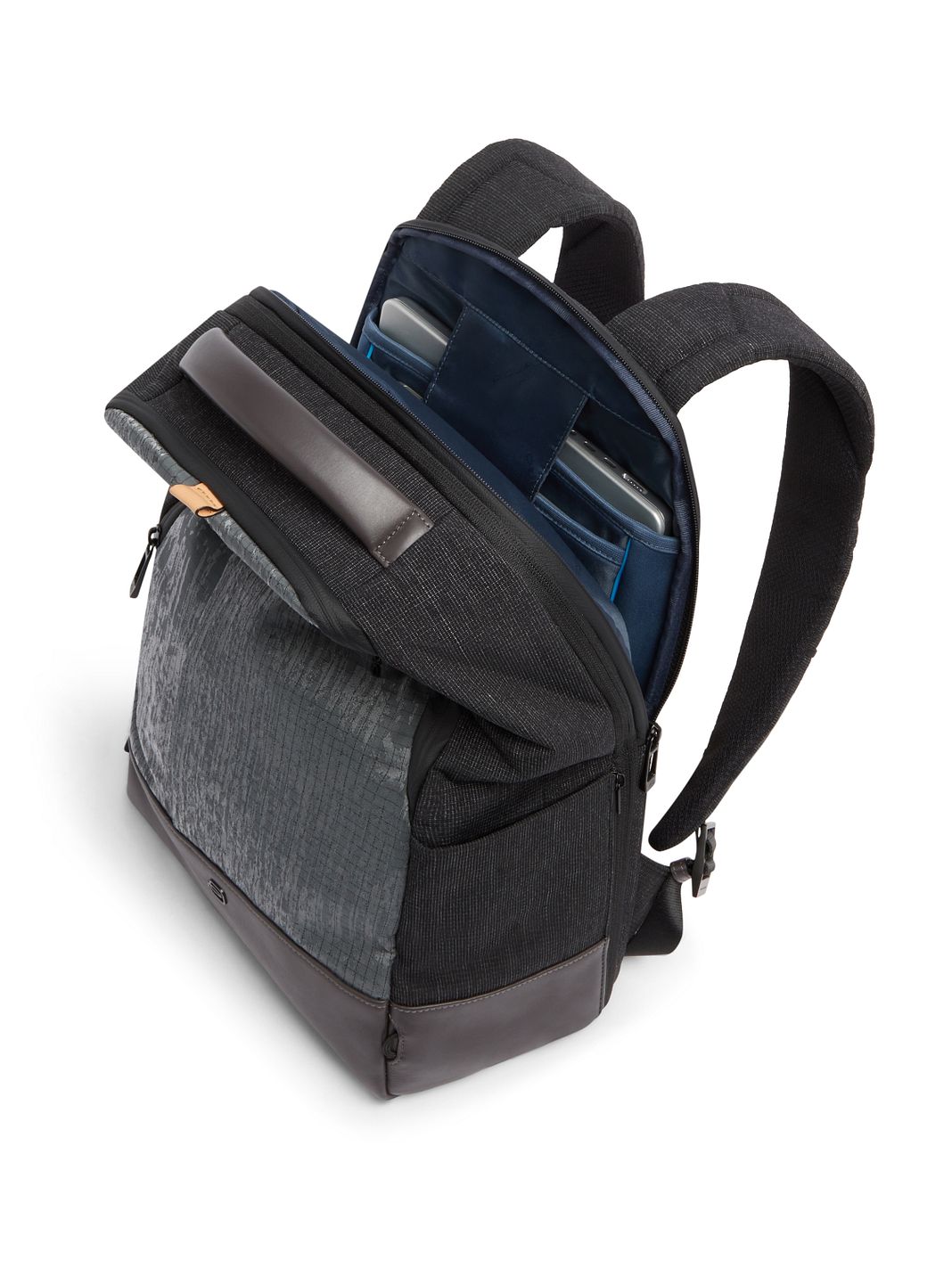 Piquadro Sync Daypack RFID-beskyttelse Læder 47 cm Laptoprum Piquadro Sync Daypack RFID-beskyttelse Læder 47 cm Laptoprum