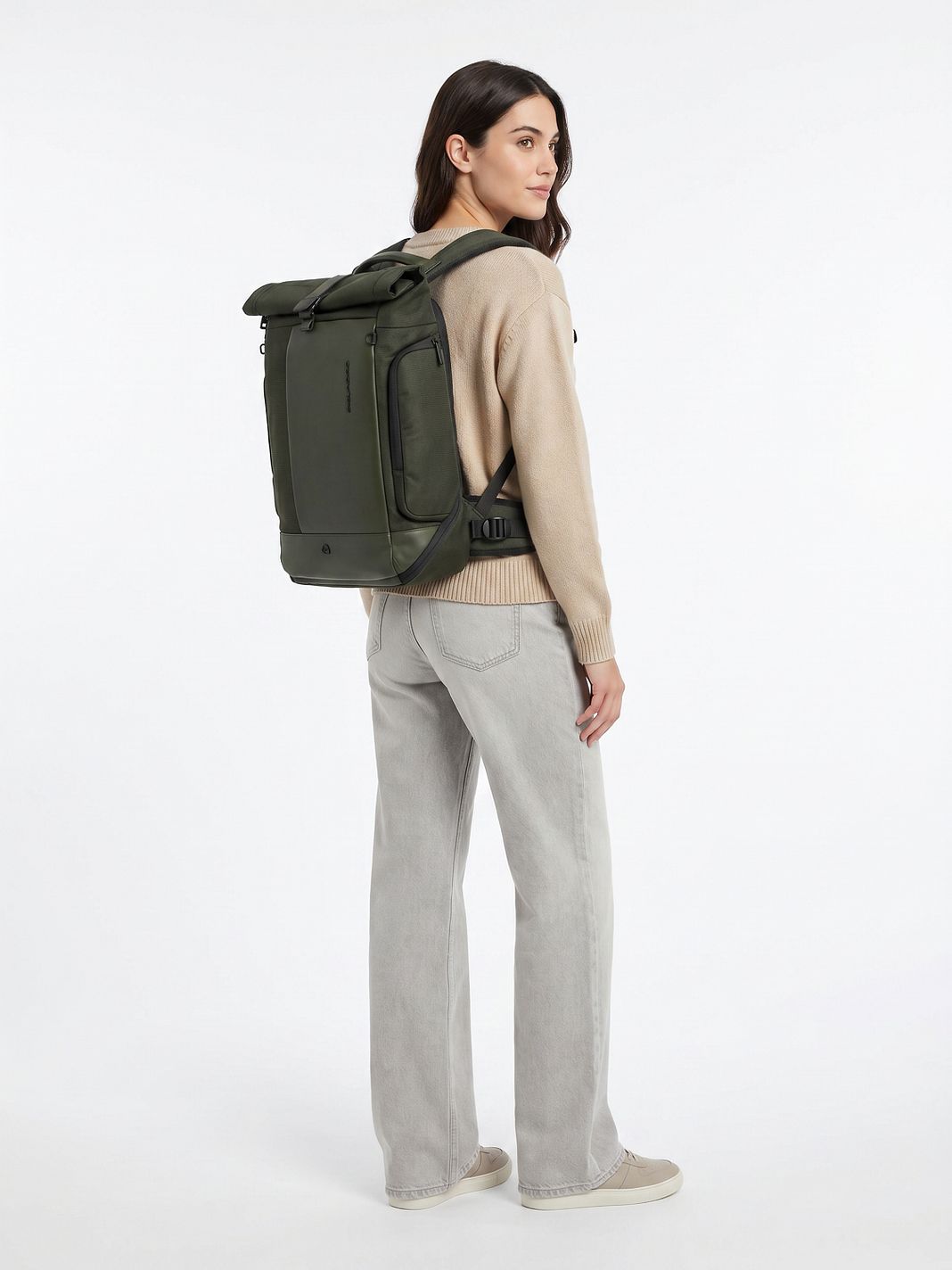 Piquadro Sync Arkireppu Nahka 47 cm Kannettavan tietokoneen lokero