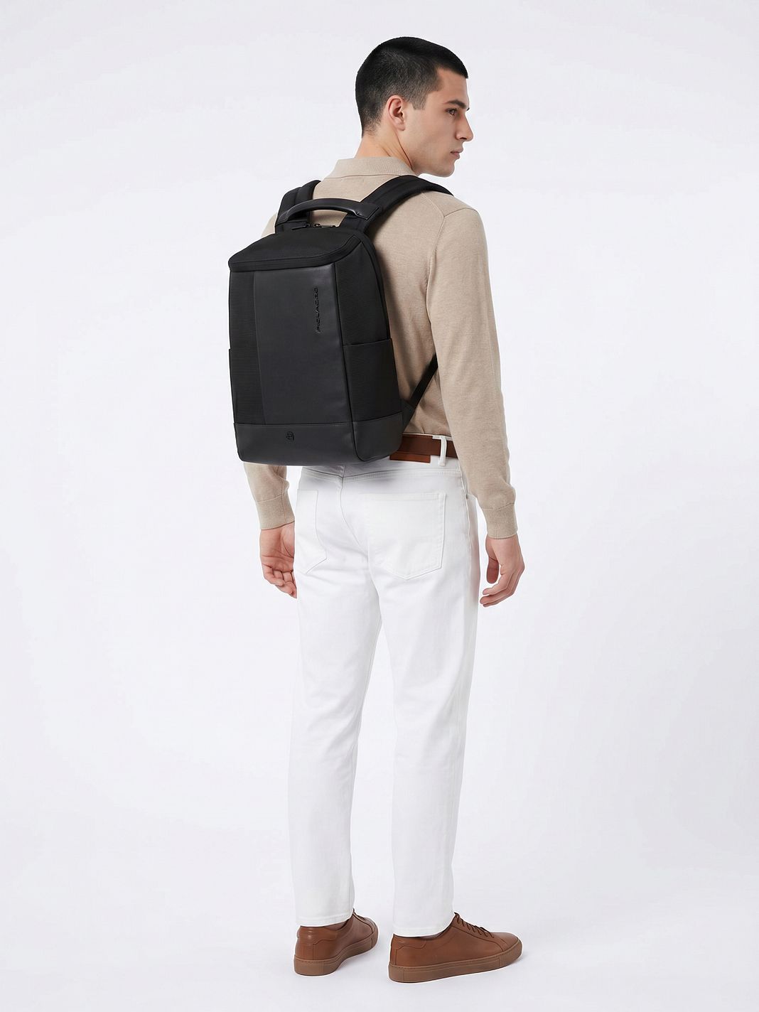 Piquadro Sync Arkireppu Nahka 40 cm Kannettavan tietokoneen lokero