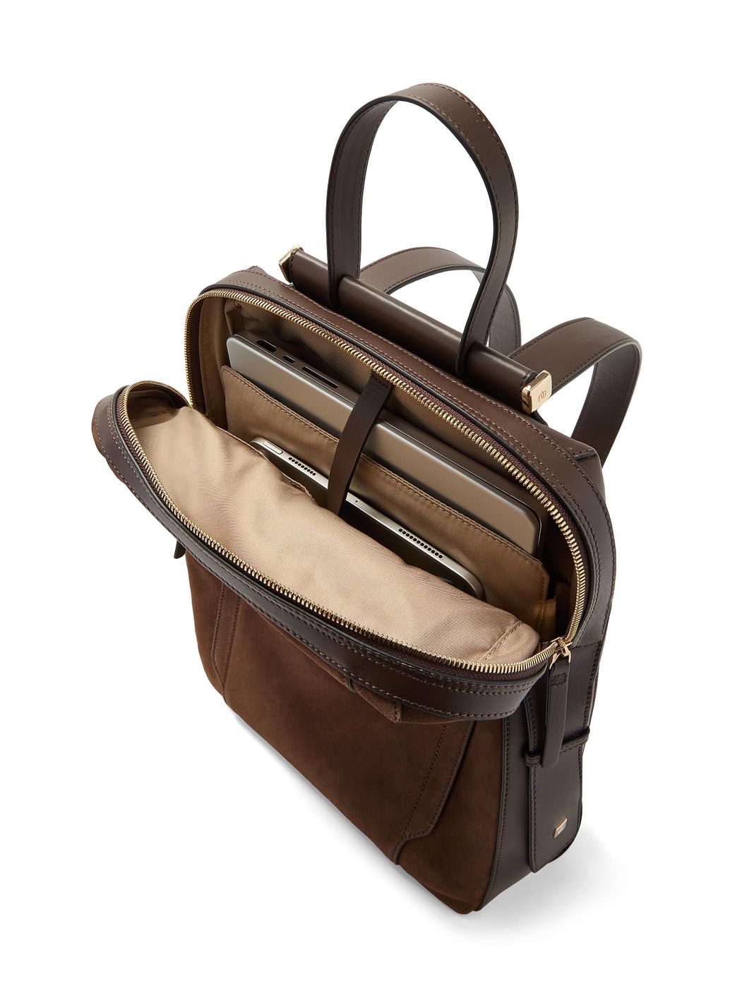 Piquadro Circle Daypack Läder 41 cm Laptopfack Piquadro Circle Daypack Läder 41 cm Laptopfack