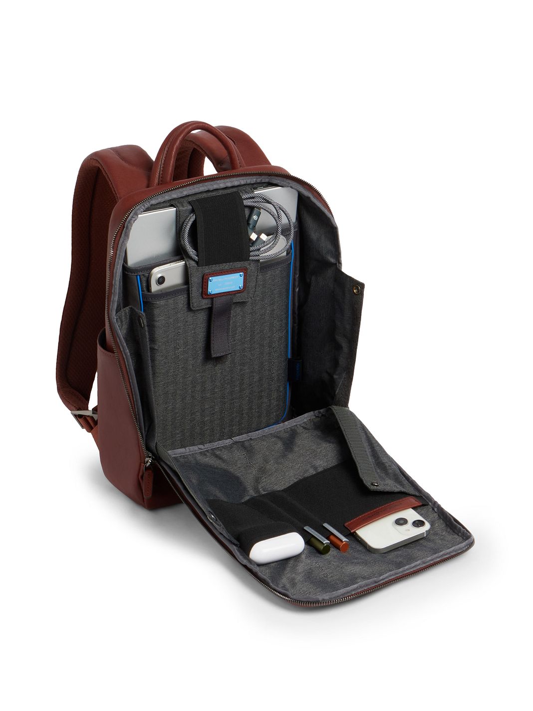 Piquadro Black Square Zaino da giorno Protezione RFID Vera Pelle 41.5 cm Vano porta PC Piquadro Black Square Zaino da giorno Protezione RFID Vera Pelle 41.5 cm Vano porta PC