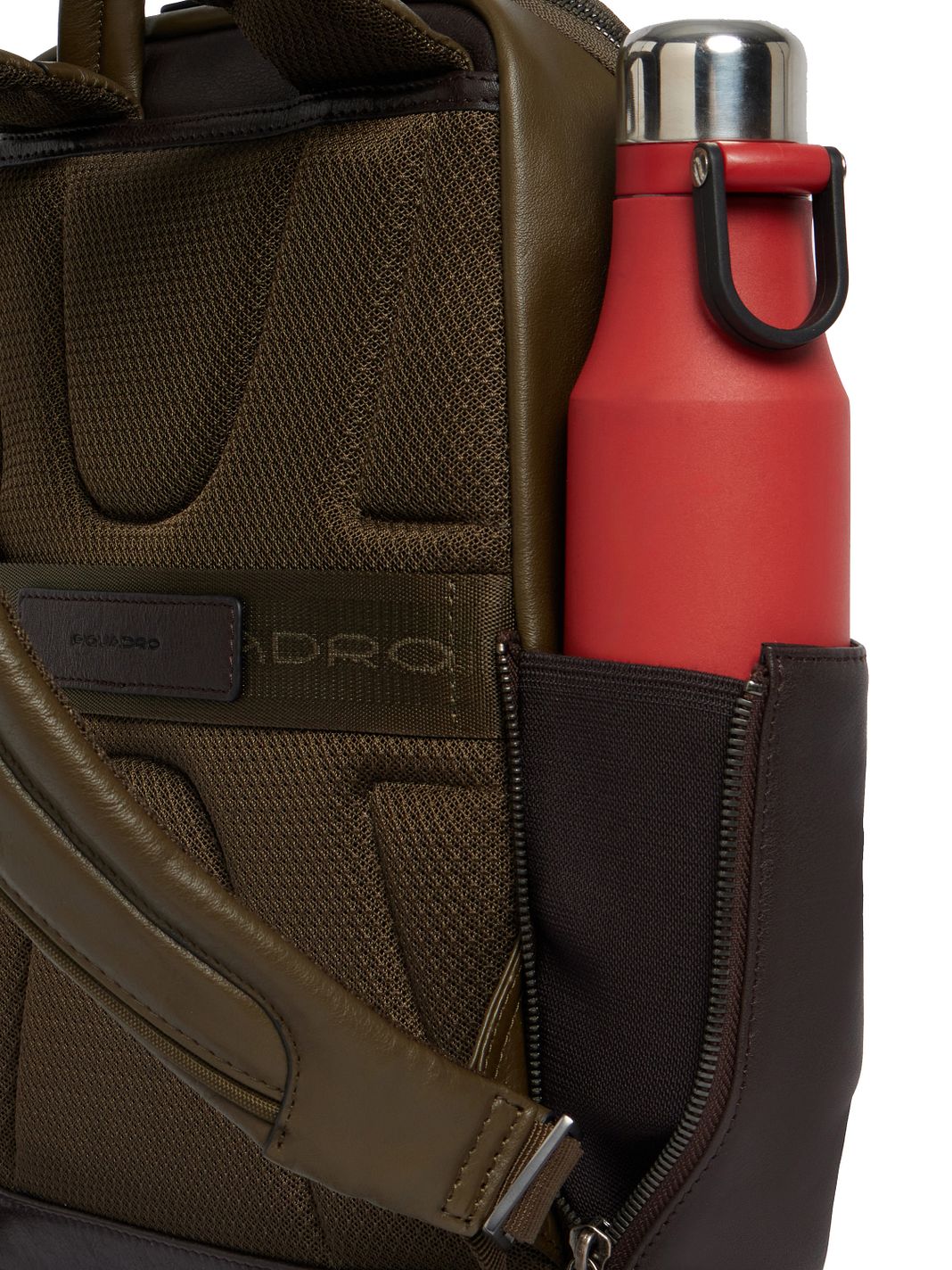 Piquadro Black Square Zaino da giorno Protezione RFID Vera Pelle 41.5 cm Vano porta PC