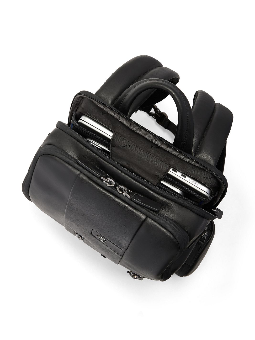 Piquadro Urban Zaino da giorno Protezione RFID Vera Pelle 46 cm Vano porta PC
