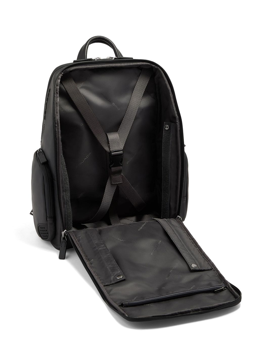 Piquadro Urban Zaino da giorno Protezione RFID Vera Pelle 46 cm Vano porta PC