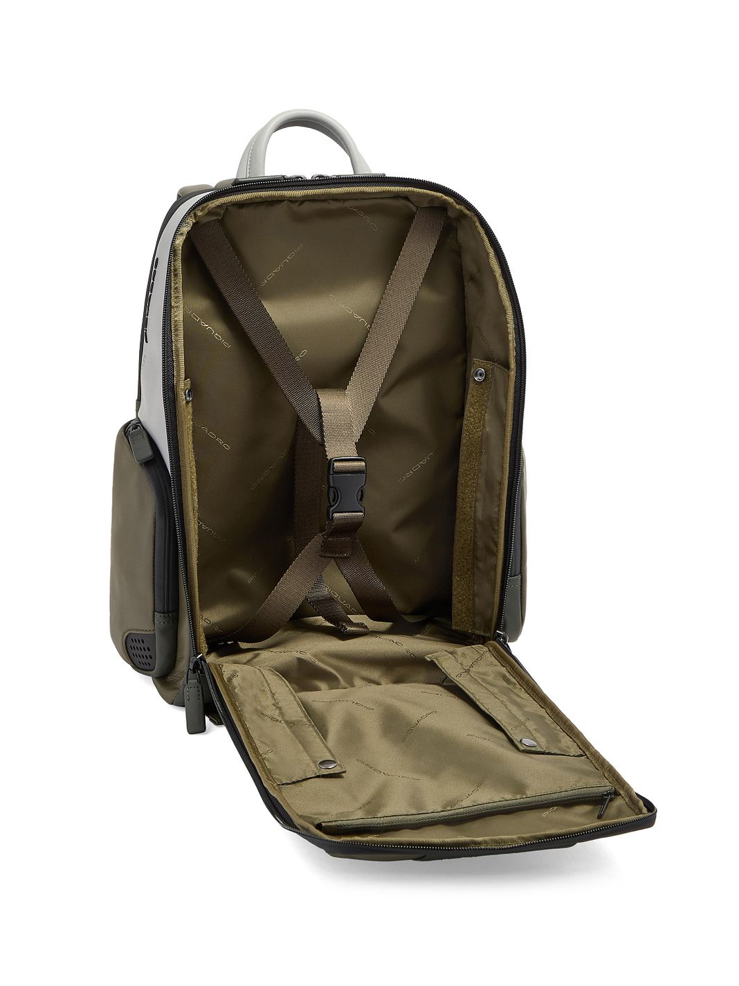 Piquadro Urban Zaino da giorno Protezione RFID Vera Pelle 46 cm Vano porta PC