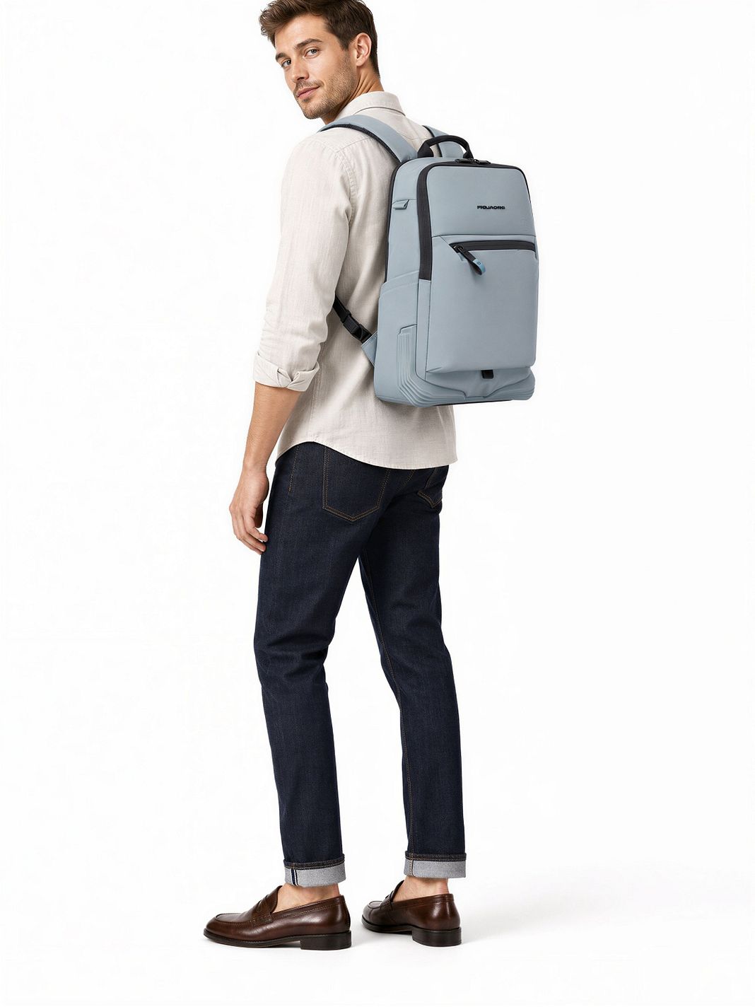 Piquadro Corner Mochila de negocios Bloqueo RFID 43 cm Compartimento para el portátil Piquadro Corner Mochila de negocios Bloqueo RFID 43 cm Compartimento para el portátil