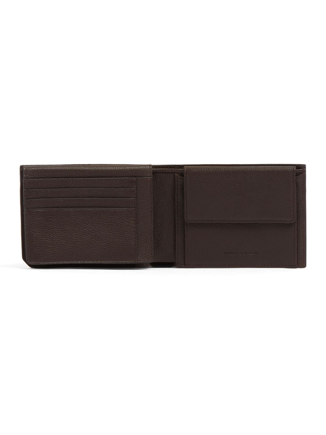 Piquadro Russel Portafoglio Protezione RFID Vera Pelle 13 cm Piquadro Russel Portafoglio Protezione RFID Vera Pelle 13 cm