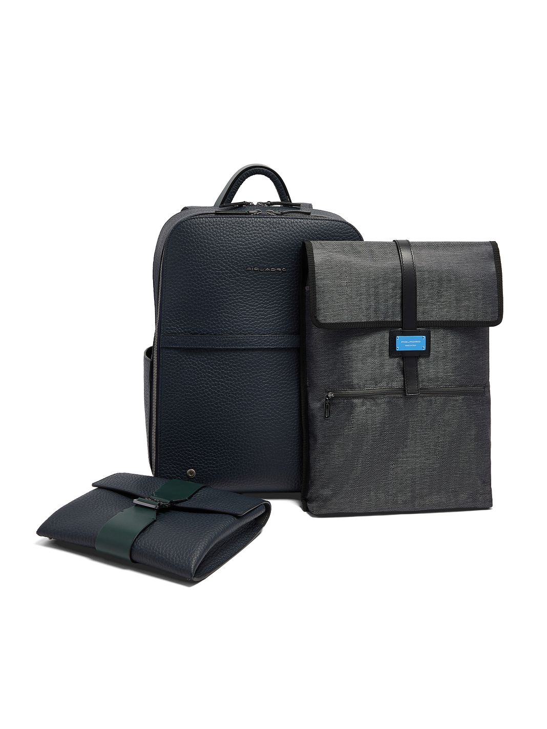 Piquadro Materia Denní batoh Kůže 48 cm Kapsa na notebook