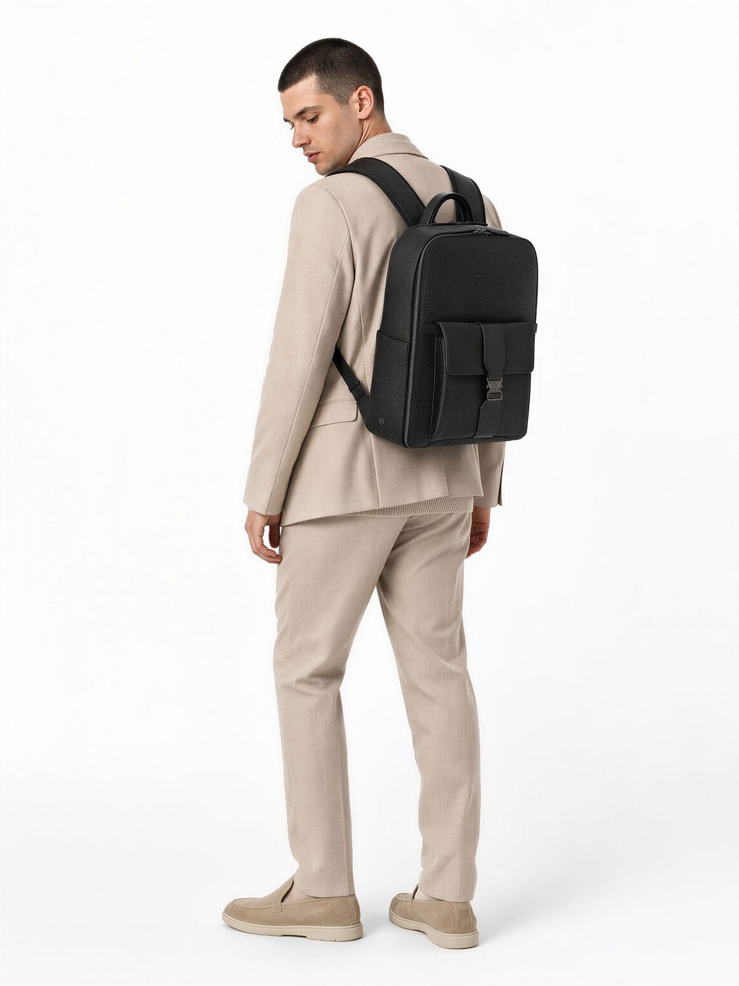 Piquadro Materia Daypack Læder 48 cm Laptoprum Piquadro Materia Daypack Læder 48 cm Laptoprum