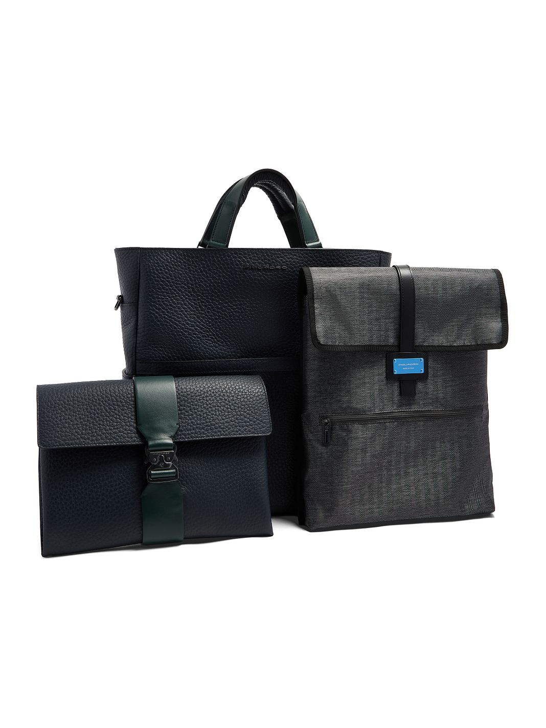 Piquadro Materia Mochila urbana Piel natural 45 cm Compartimento para el portátil Piquadro Materia Mochila urbana Piel natural 45 cm Compartimento para el portátil