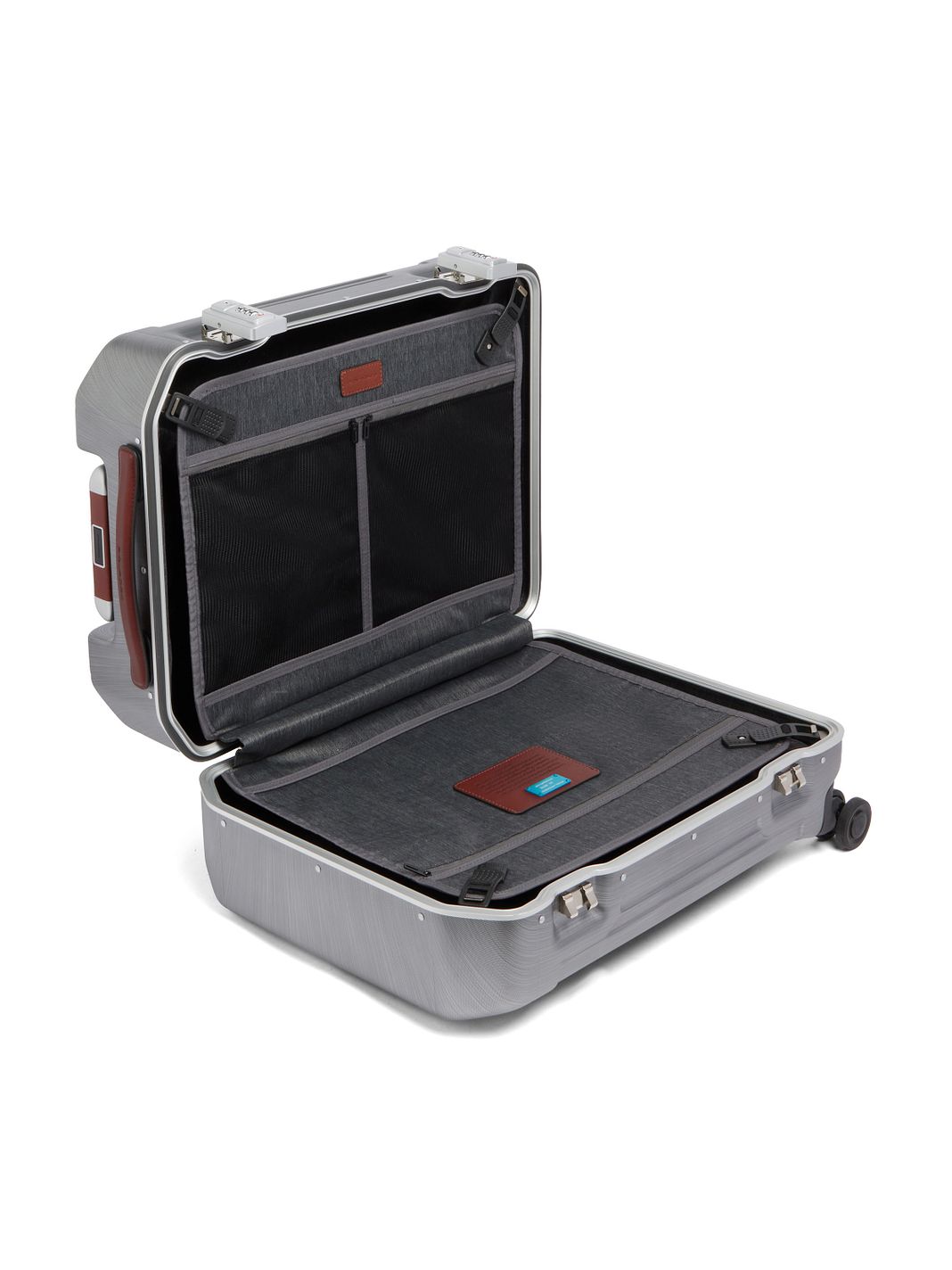 Piquadro Maleta de cabina PQLM con 4 ruedas, 55 cm, compartimento para portátil Piquadro Maleta de cabina PQLM con 4 ruedas, 55 cm, compartimento para portátil