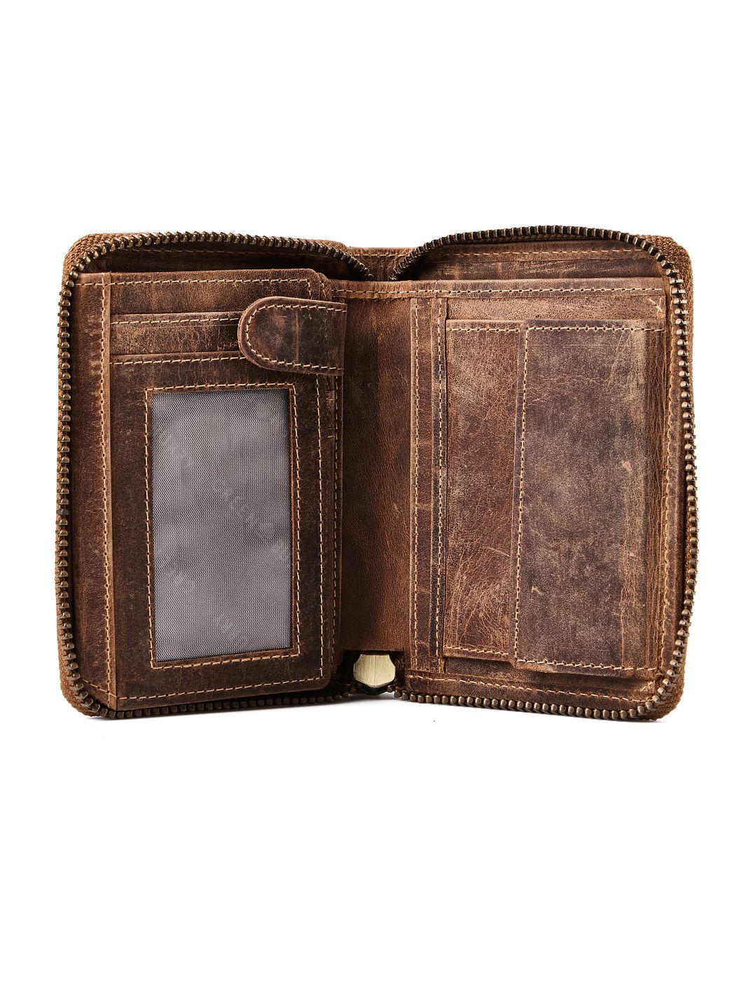Greenburry Huntsman Cartera Bloqueo RFID Piel natural 10 cm Greenburry Huntsman Cartera Bloqueo RFID Piel natural 10 cm