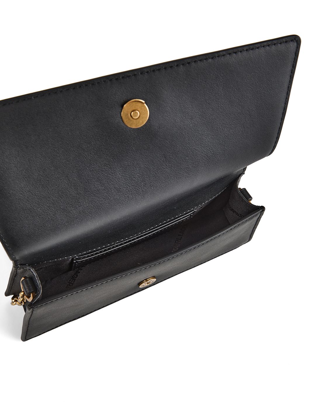 Karl Lagerfeld Autograph Borsa a spalla Vera Pelle 20.5 cm