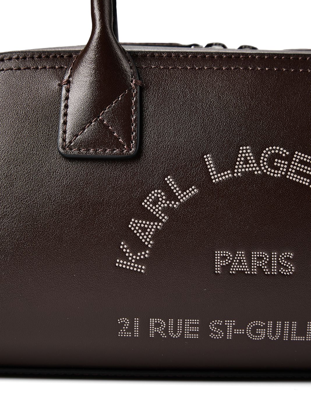 Karl Lagerfeld Daily Borsa a spalla Vera Pelle 34 cm Karl Lagerfeld Daily Borsa a spalla Vera Pelle 34 cm