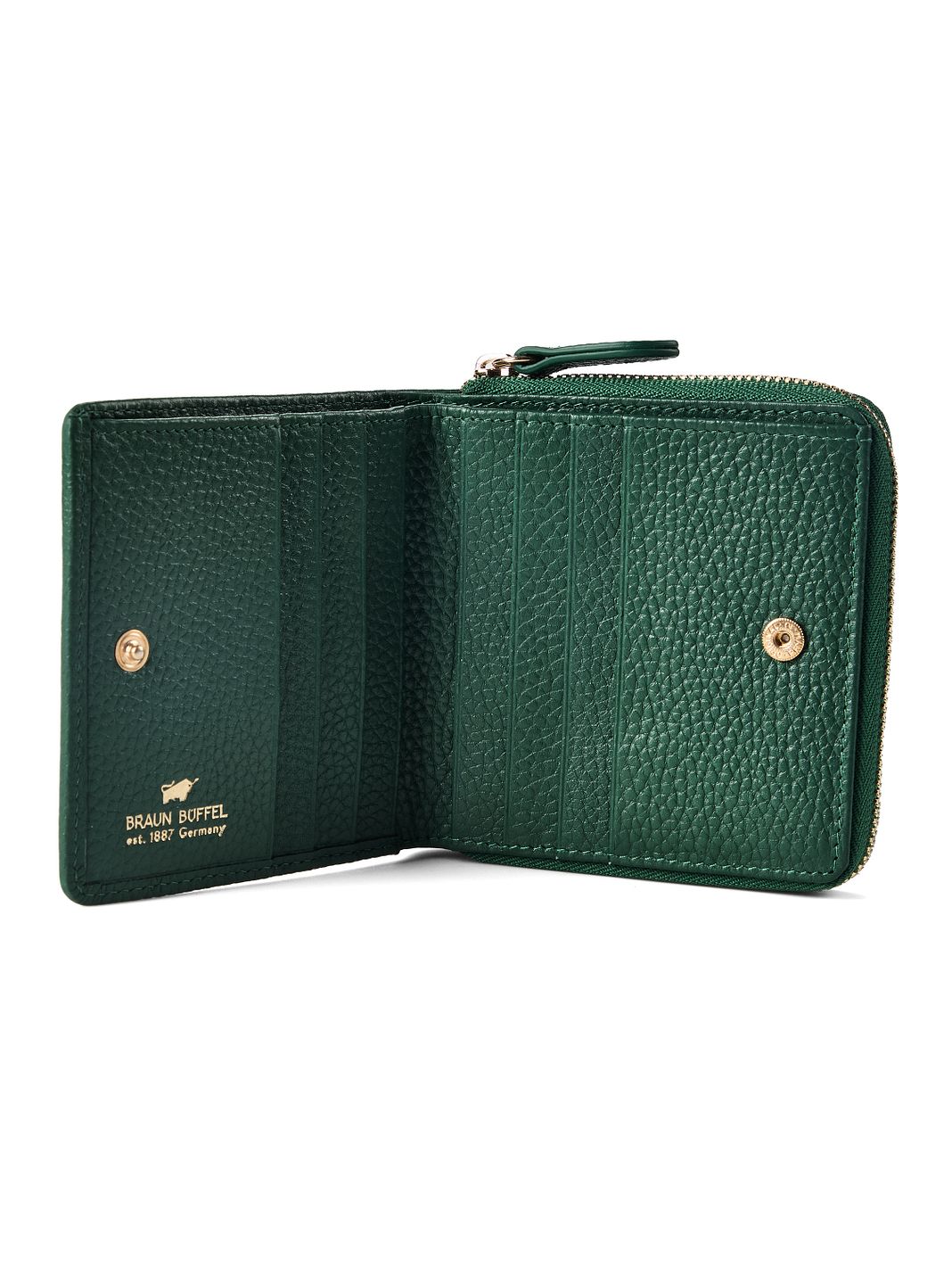Braun Büffel Asti Cartera Bloqueo RFID Piel natural 10 cm Braun Büffel Asti Cartera Bloqueo RFID Piel natural 10 cm