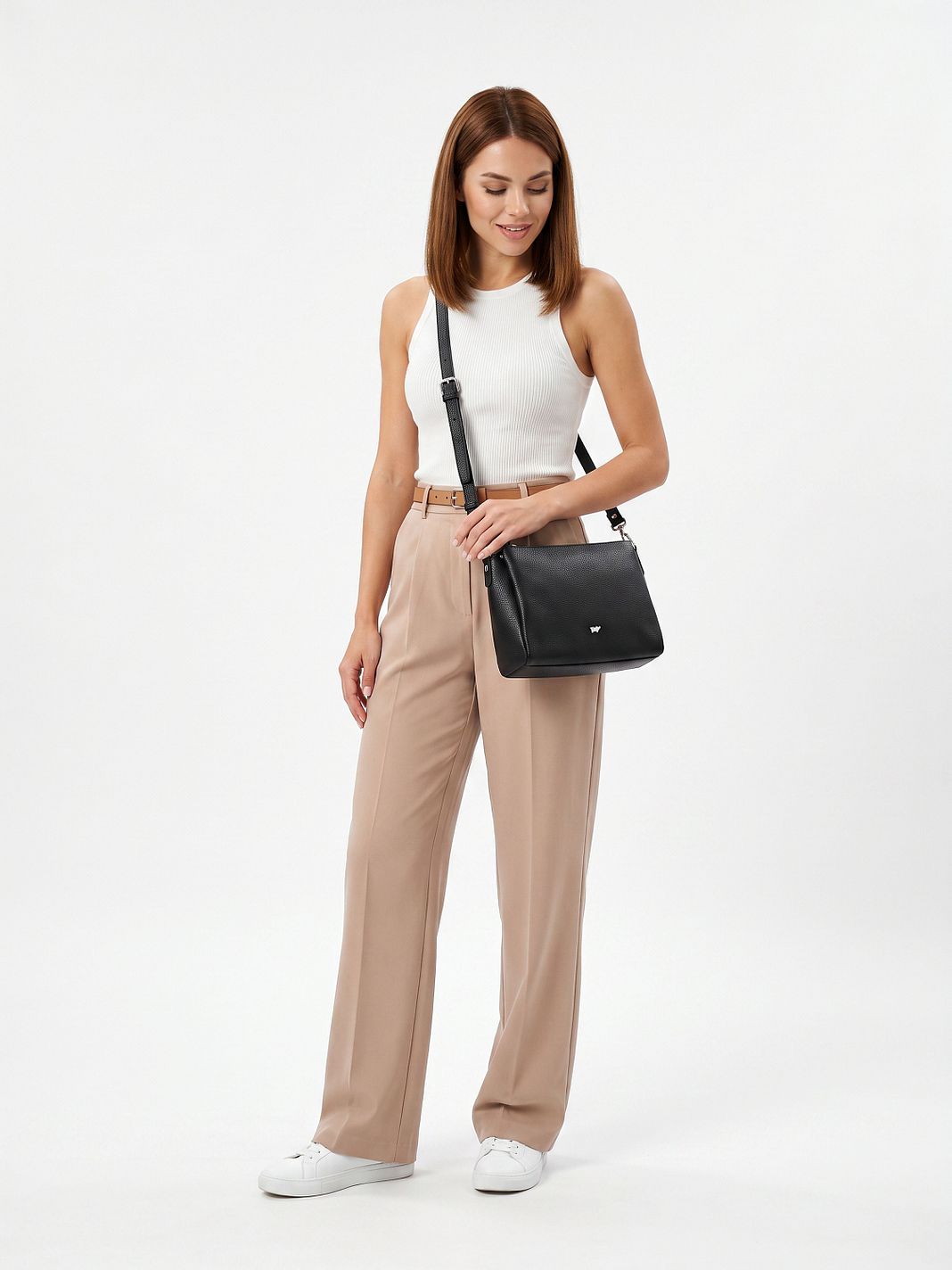 Braun Büffel Hanna Crossbody taske S Læder 28 cm