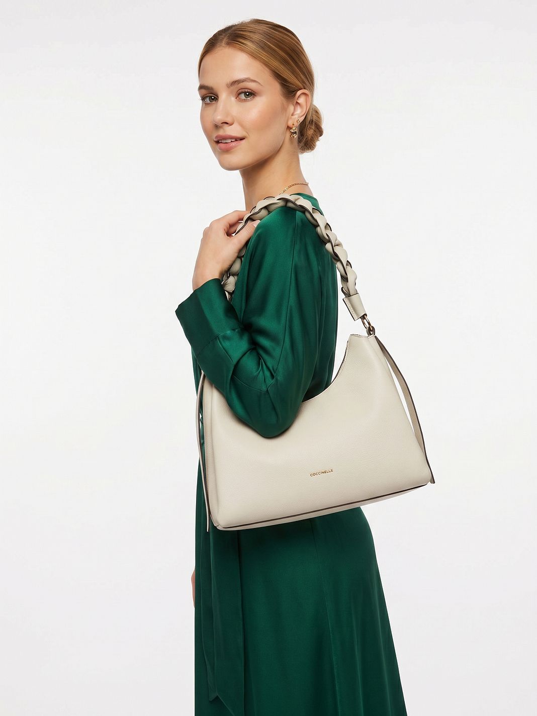 Coccinelle Boheme Bolsa de hombro Piel natural 30 cm Coccinelle Boheme Bolsa de hombro Piel natural 30 cm