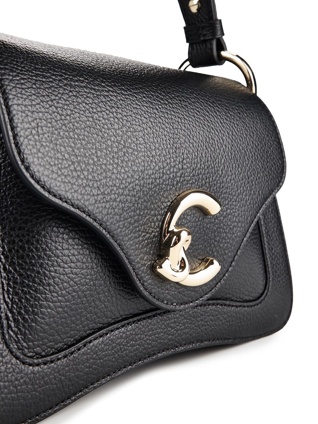 Coccinelle C-Me Borsa a spalla Vera Pelle 23.5 cm Coccinelle C-Me Borsa a spalla Vera Pelle 23.5 cm
