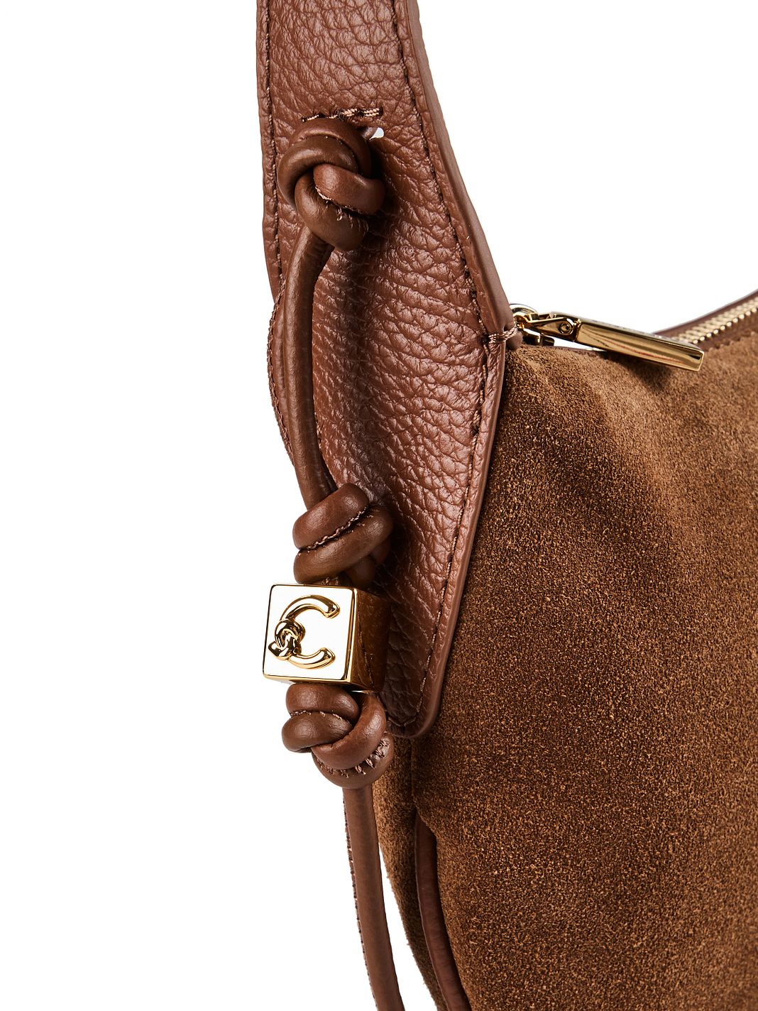 Coccinelle Thess Bolsa de hombro Piel natural 29 cm Coccinelle Thess Bolsa de hombro Piel natural 29 cm