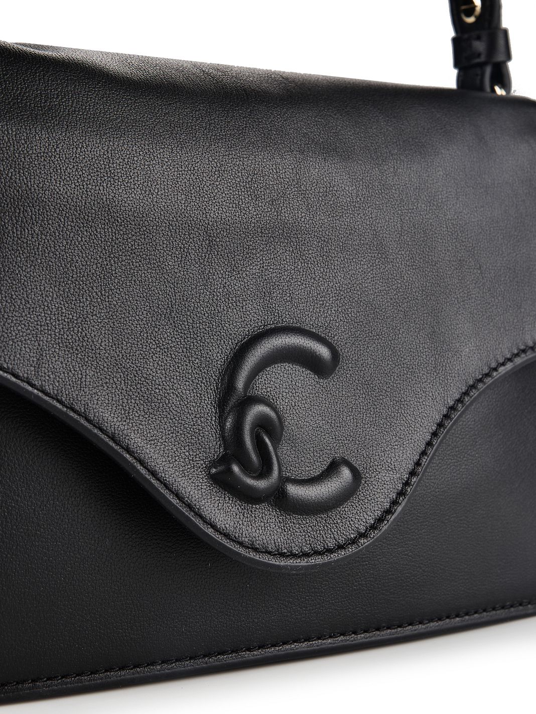 Coccinelle C-Me Borsa a spalla Vera Pelle 26 cm Coccinelle C-Me Borsa a spalla Vera Pelle 26 cm