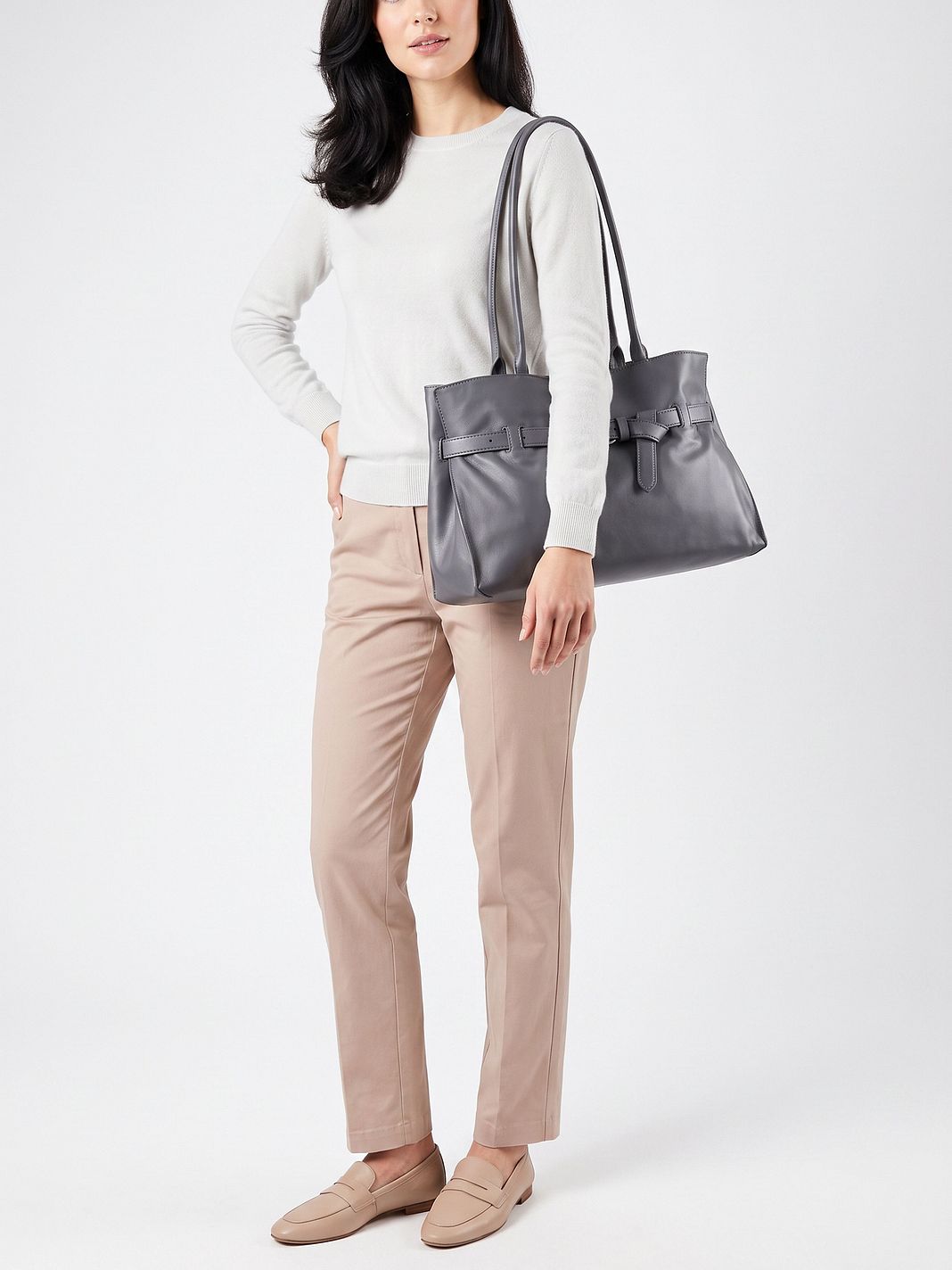Coccinelle Sabine Borsa a spalla Vera Pelle 36 cm Coccinelle Sabine Borsa a spalla Vera Pelle 36 cm