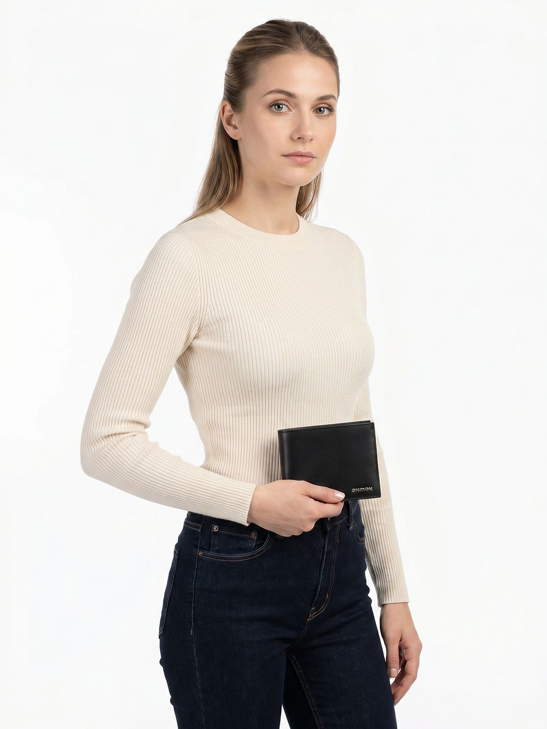 oxmox Leather Plånbok RFID-skydd Läder 12 cm
