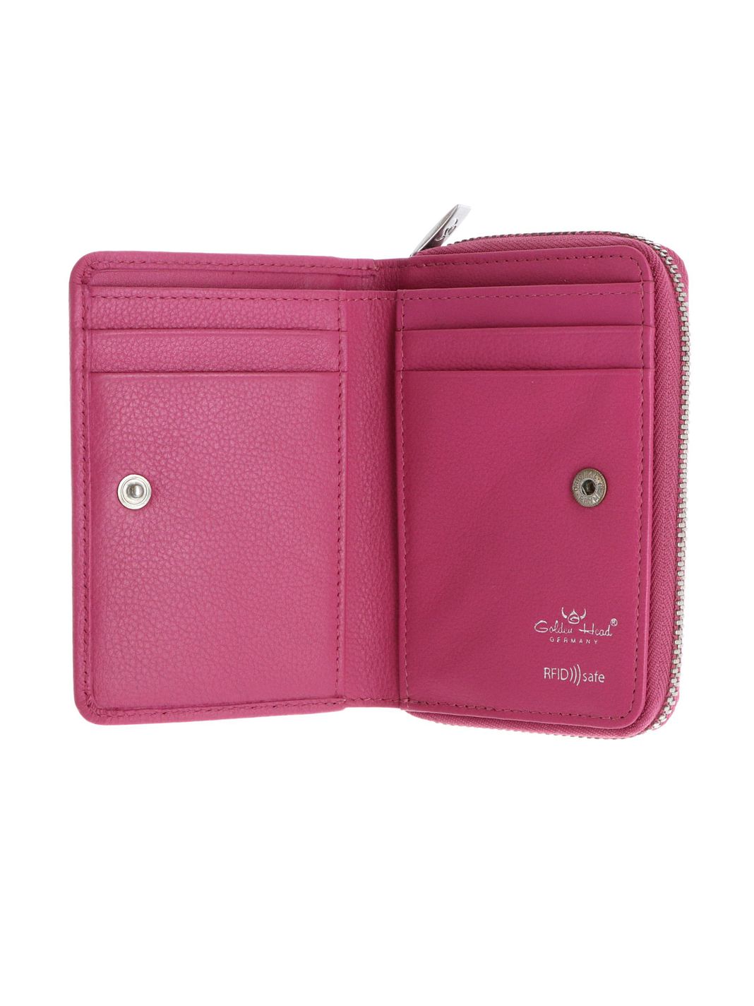 Golden Head Madrid Portafoglio Protezione RFID Vera Pelle 11.5 cm Golden Head Madrid Portafoglio Protezione RFID Vera Pelle 11.5 cm