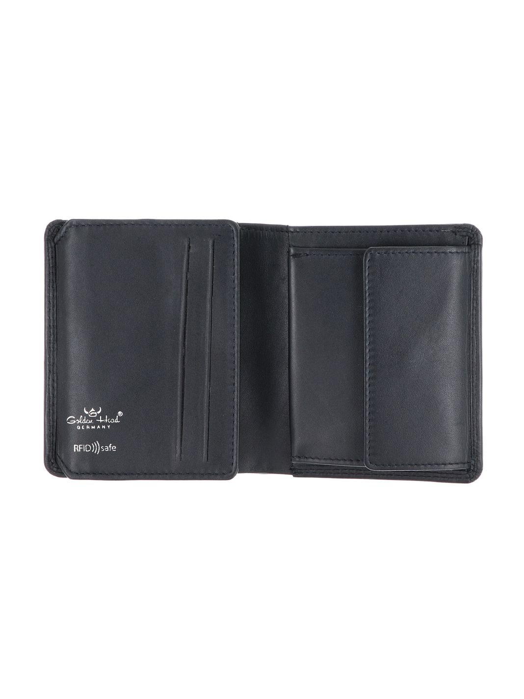 Golden Head Polo Portafoglio Protezione RFID Vera Pelle 10 cm