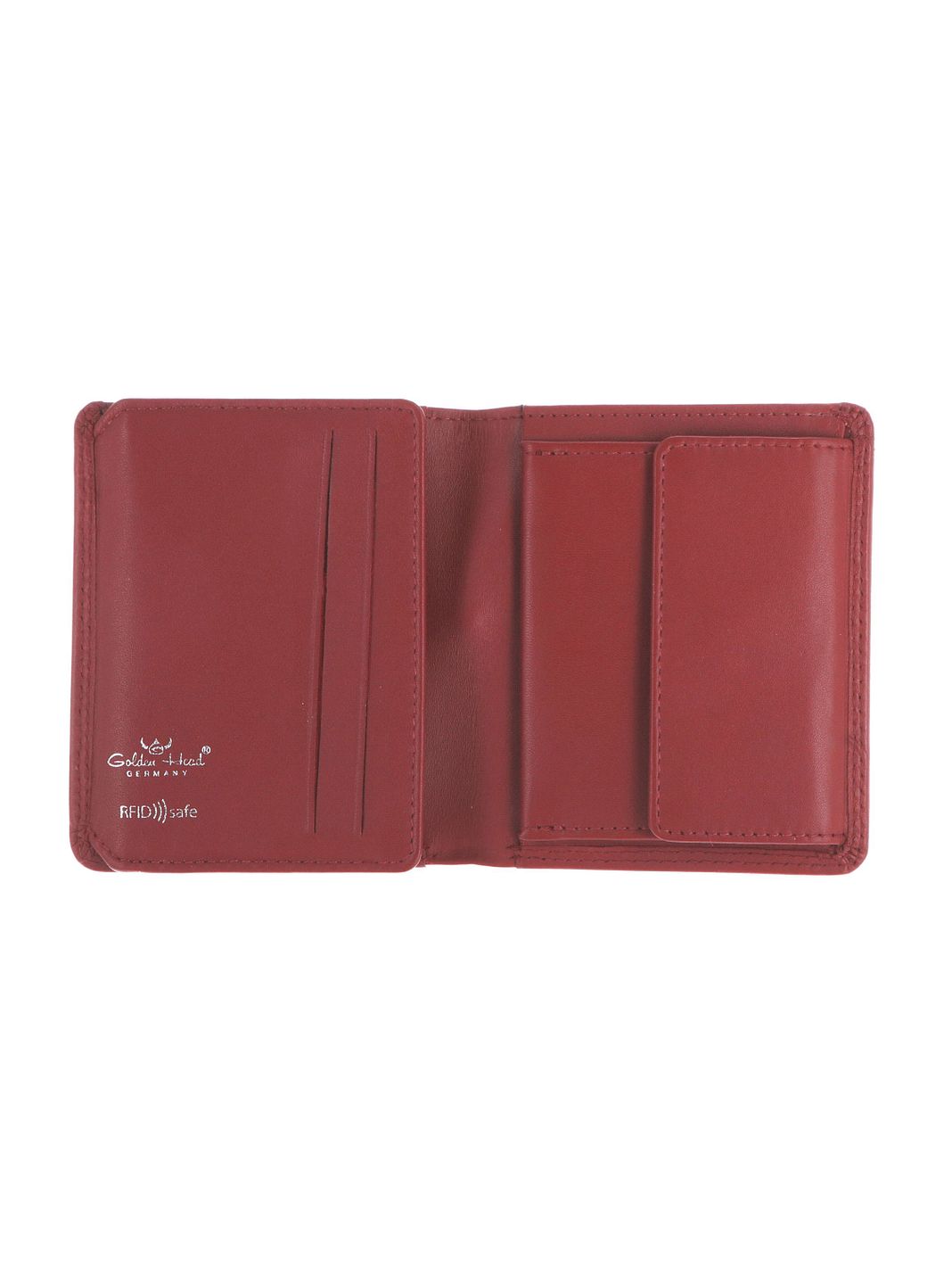Golden Head Polo Portafoglio Protezione RFID Vera Pelle 10 cm