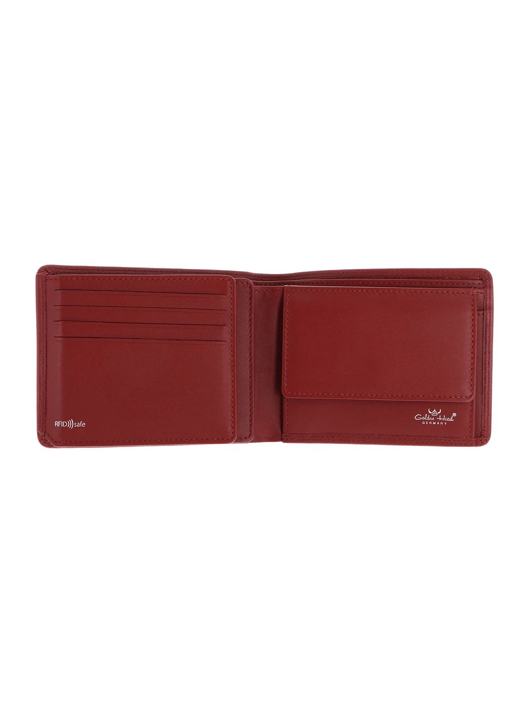 Golden Head Polo Portafoglio Protezione RFID Vera Pelle 12.5 cm Golden Head Polo Portafoglio Protezione RFID Vera Pelle 12.5 cm