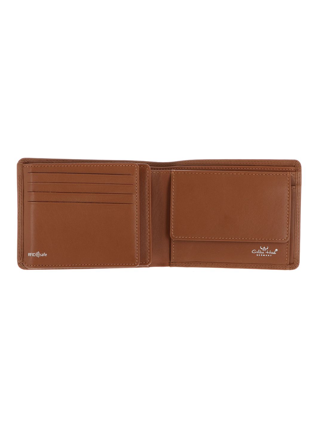 Golden Head Polo Portafoglio Protezione RFID Vera Pelle 12.5 cm Golden Head Polo Portafoglio Protezione RFID Vera Pelle 12.5 cm