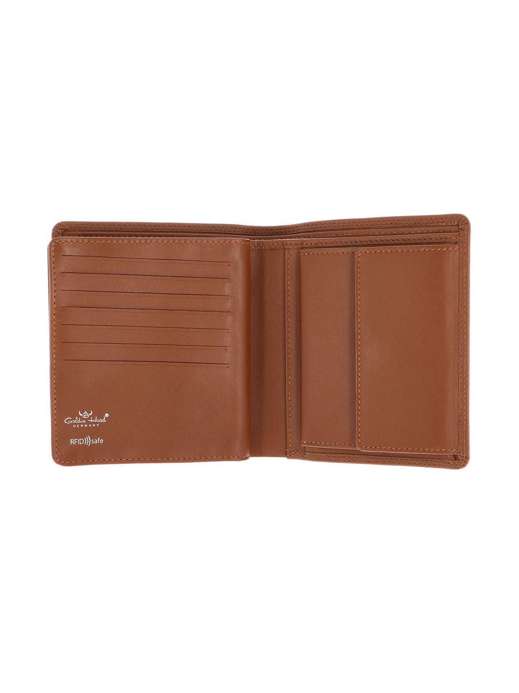 Golden Head Polo Portafoglio Protezione RFID Vera Pelle 13 cm Golden Head Polo Portafoglio Protezione RFID Vera Pelle 13 cm