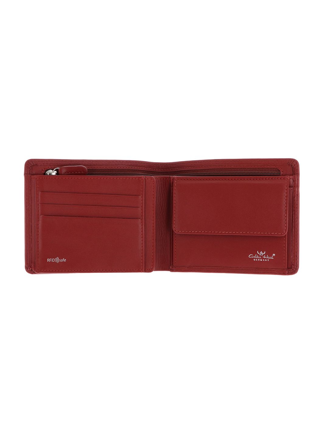 Golden Head Polo Portafoglio Protezione RFID Vera Pelle 12 cm Golden Head Polo Portafoglio Protezione RFID Vera Pelle 12 cm