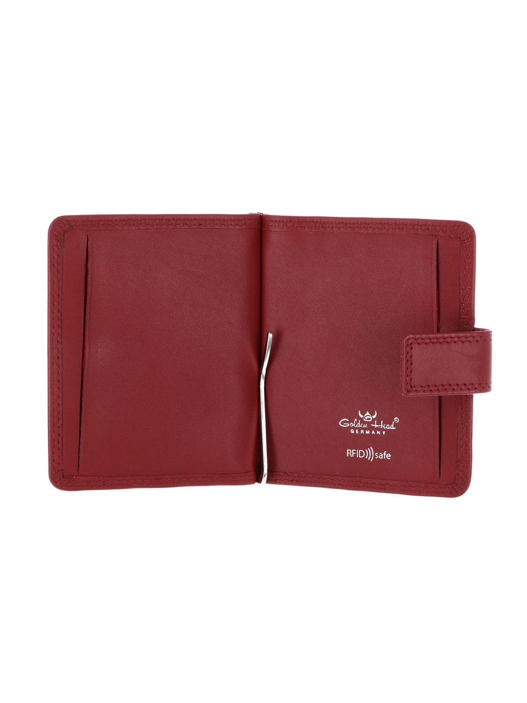Golden Head Polo Portafoglio Protezione RFID Vera Pelle 10 cm Golden Head Polo Portafoglio Protezione RFID Vera Pelle 10 cm