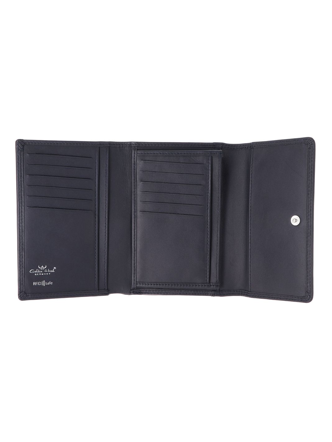 Golden Head Polo Portafoglio Protezione RFID Vera Pelle 14 cm Golden Head Polo Portafoglio Protezione RFID Vera Pelle 14 cm