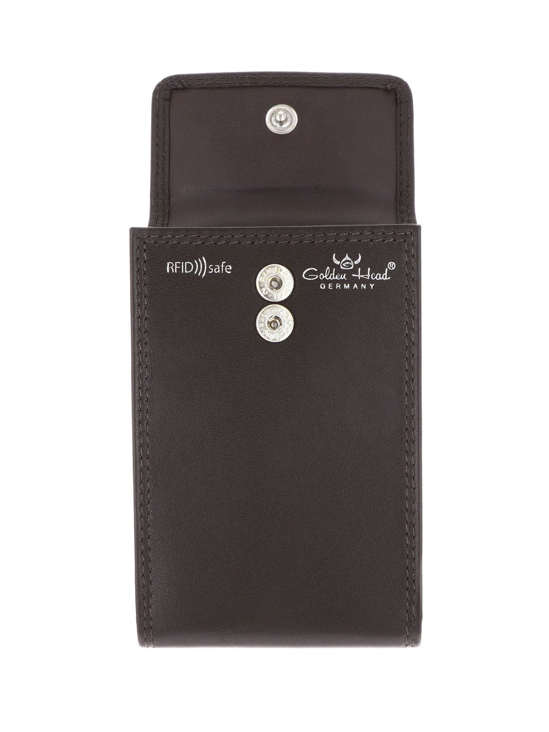 Golden Head Polo Custodia per carta di credito Protezione RFID Vera Pelle 12 cm Golden Head Polo Custodia per carta di credito Protezione RFID Vera Pelle 12 cm