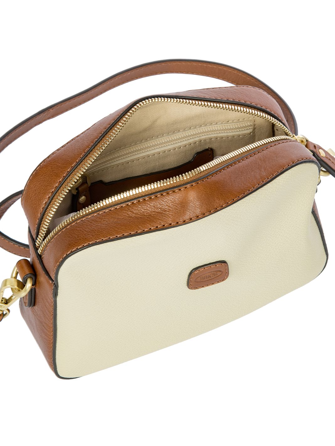 Bric's Volterra Firenze Crossbody taška Kůže 21 cm