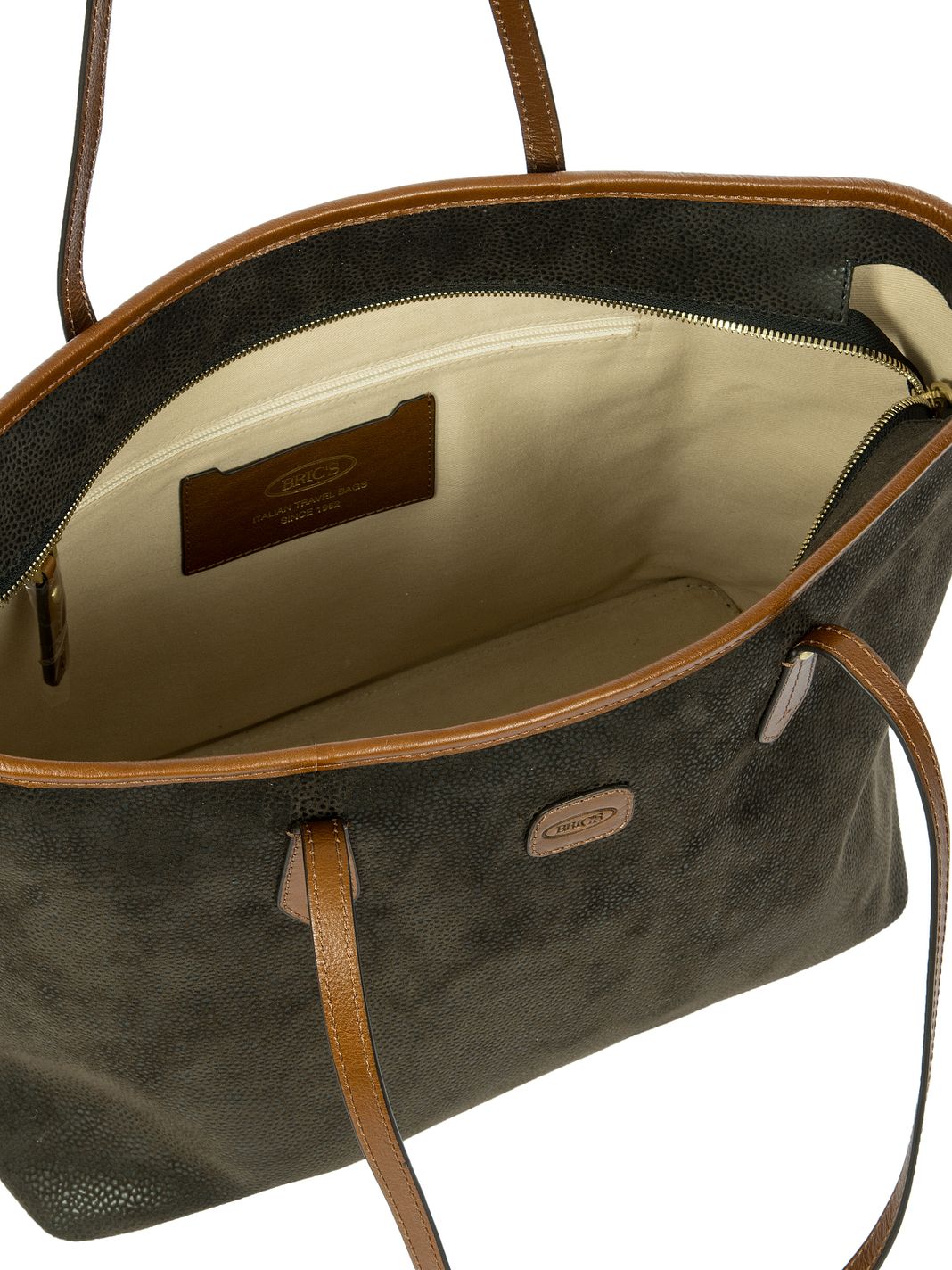 Bric's Volterra Life Bolsa de compras Piel natural 35 cm