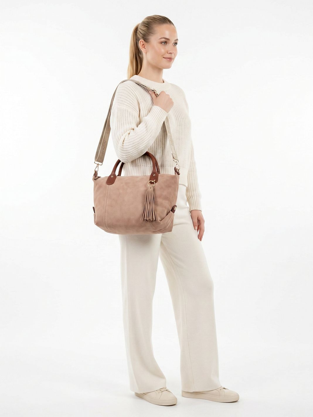 Harbour 2nd Sofia Borsa a spalla Vera Pelle 35 cm