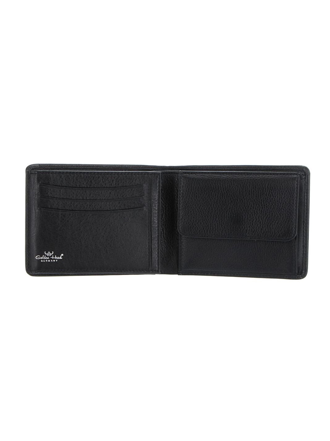 Golden Head Dublin Portafoglio Protezione RFID Vera Pelle 9.5 cm Golden Head Dublin Portafoglio Protezione RFID Vera Pelle 9.5 cm