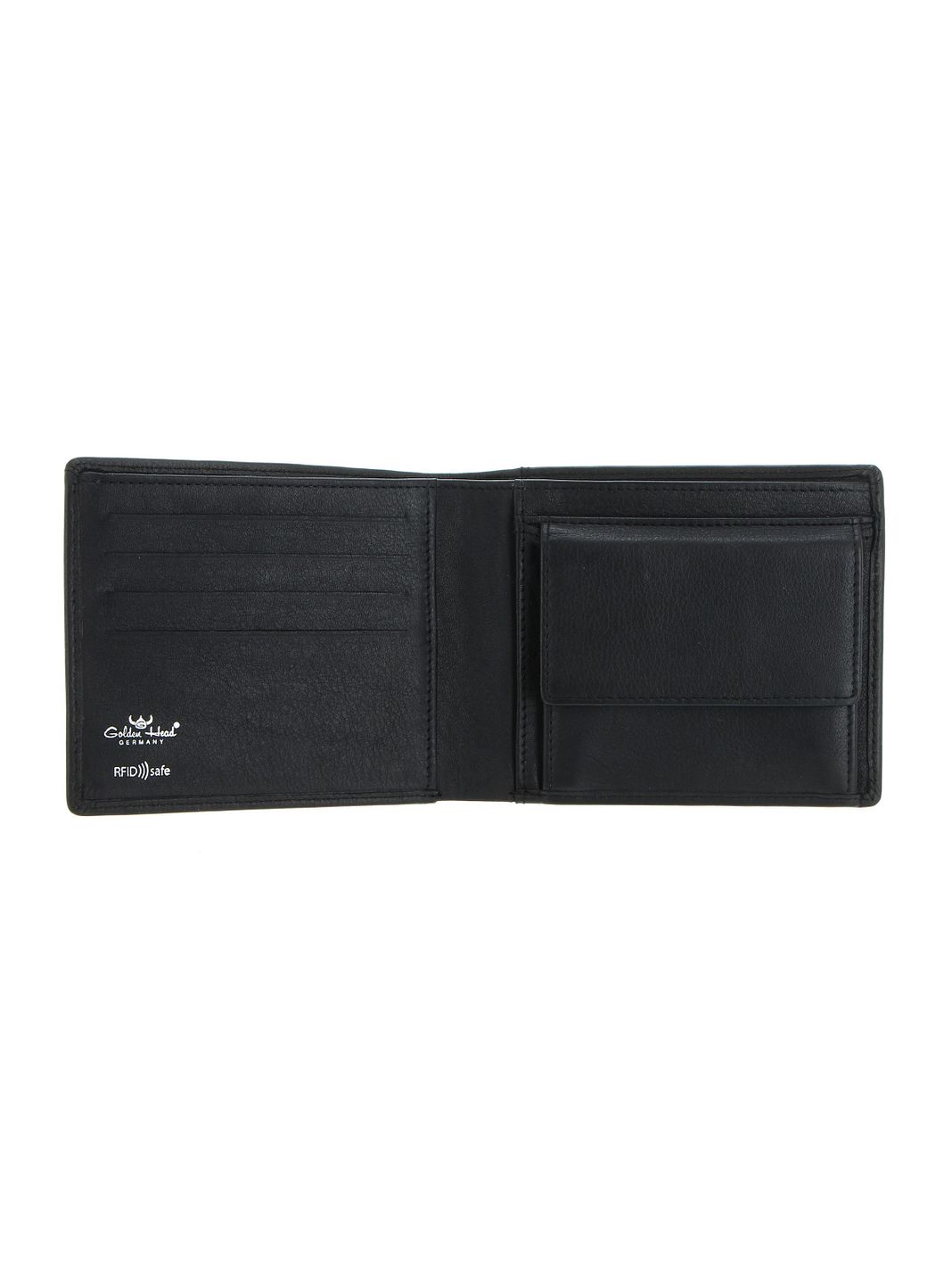 Golden Head Dublin Portafoglio Protezione RFID Vera Pelle 10 cm Golden Head Dublin Portafoglio Protezione RFID Vera Pelle 10 cm